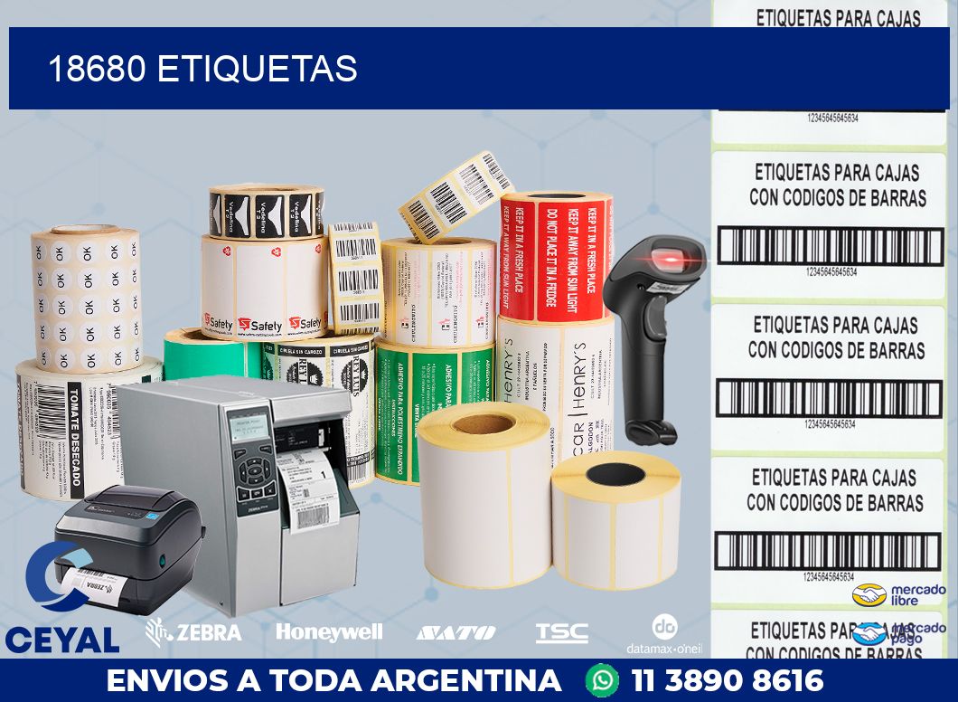 18680 ETIQUETAS