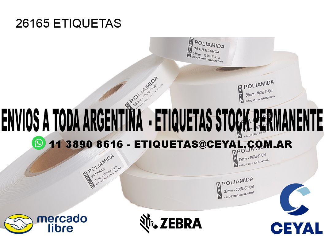 26165 ETIQUETAS