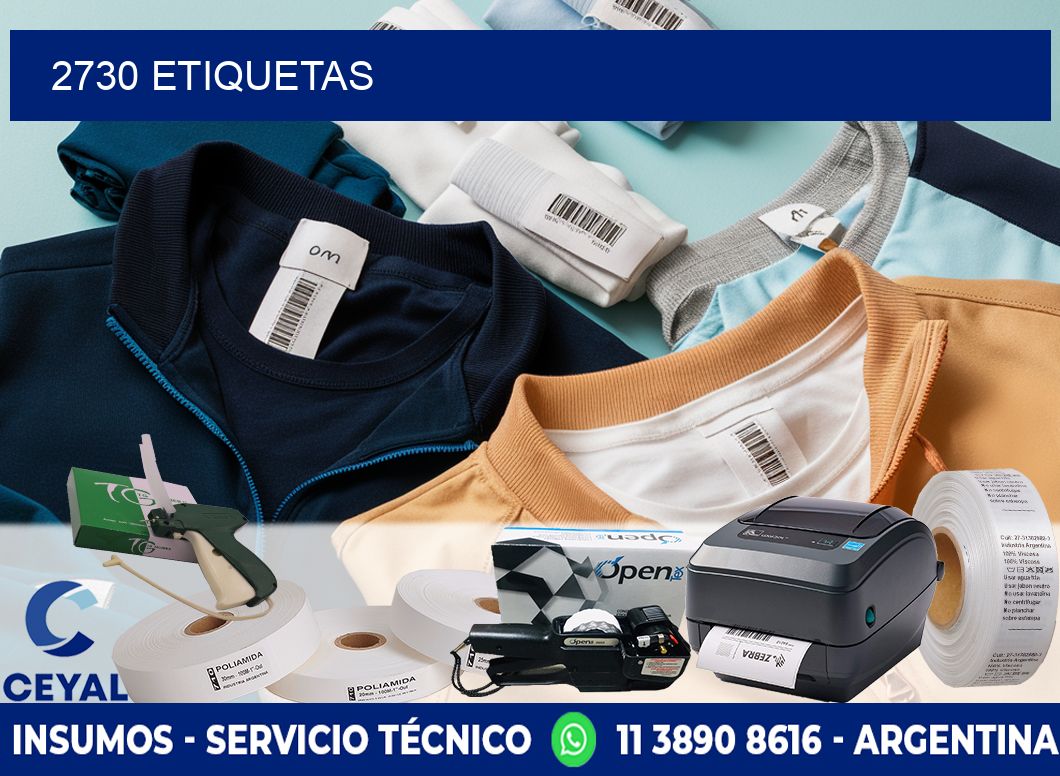 2730 ETIQUETAS