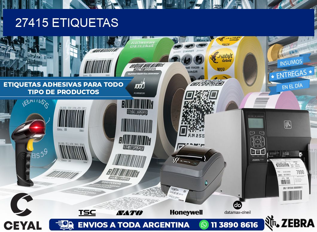 27415 ETIQUETAS