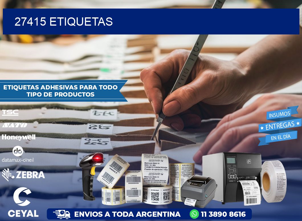 27415 ETIQUETAS