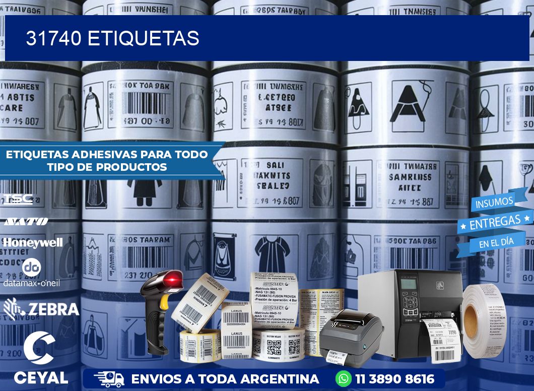 31740 ETIQUETAS