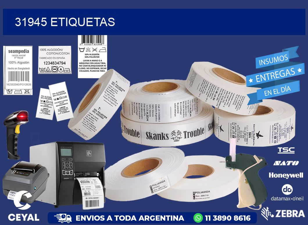 31945 ETIQUETAS