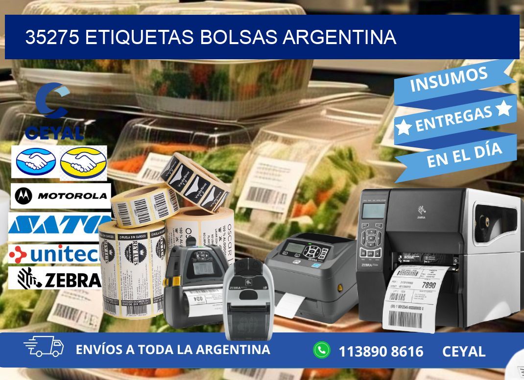 35275 ETIQUETAS BOLSAS ARGENTINA