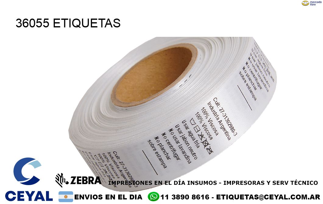 36055 ETIQUETAS