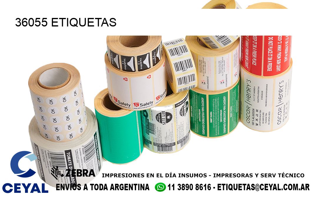 36055 ETIQUETAS