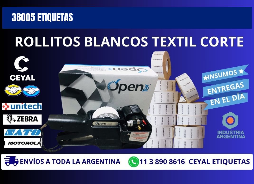 38005 ETIQUETAS