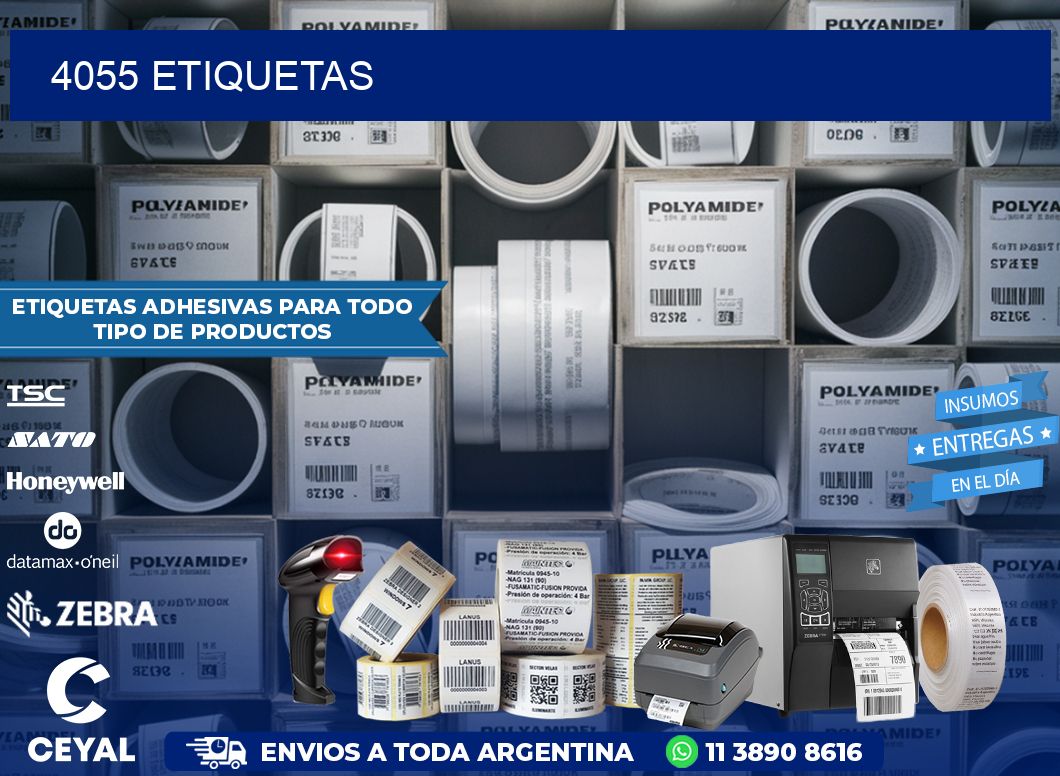 4055 ETIQUETAS