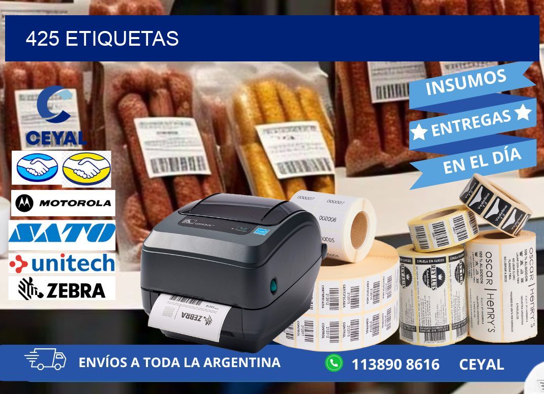425 ETIQUETAS