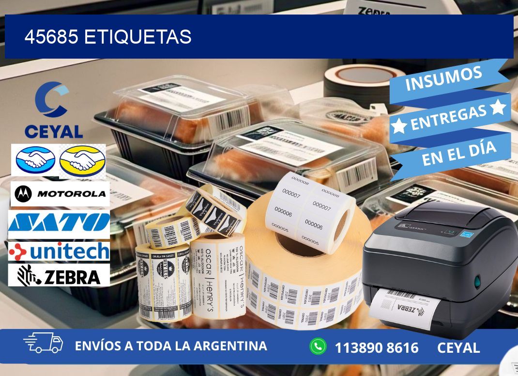 45685 ETIQUETAS
