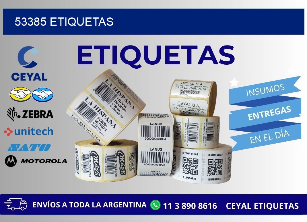 53385 ETIQUETAS