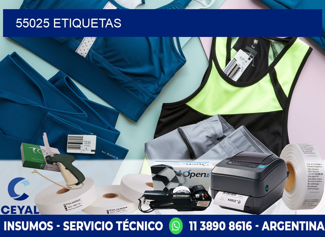 55025 ETIQUETAS