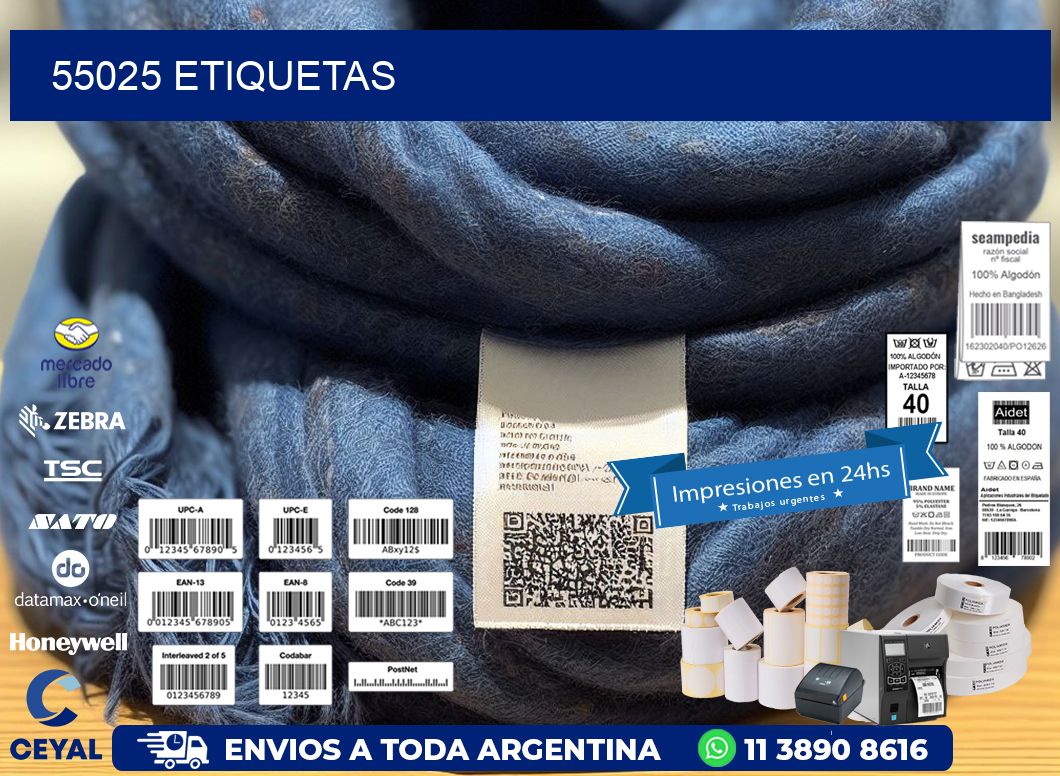 55025 ETIQUETAS
