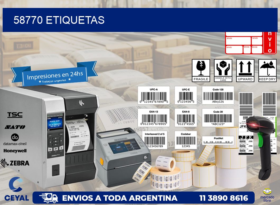 58770 ETIQUETAS