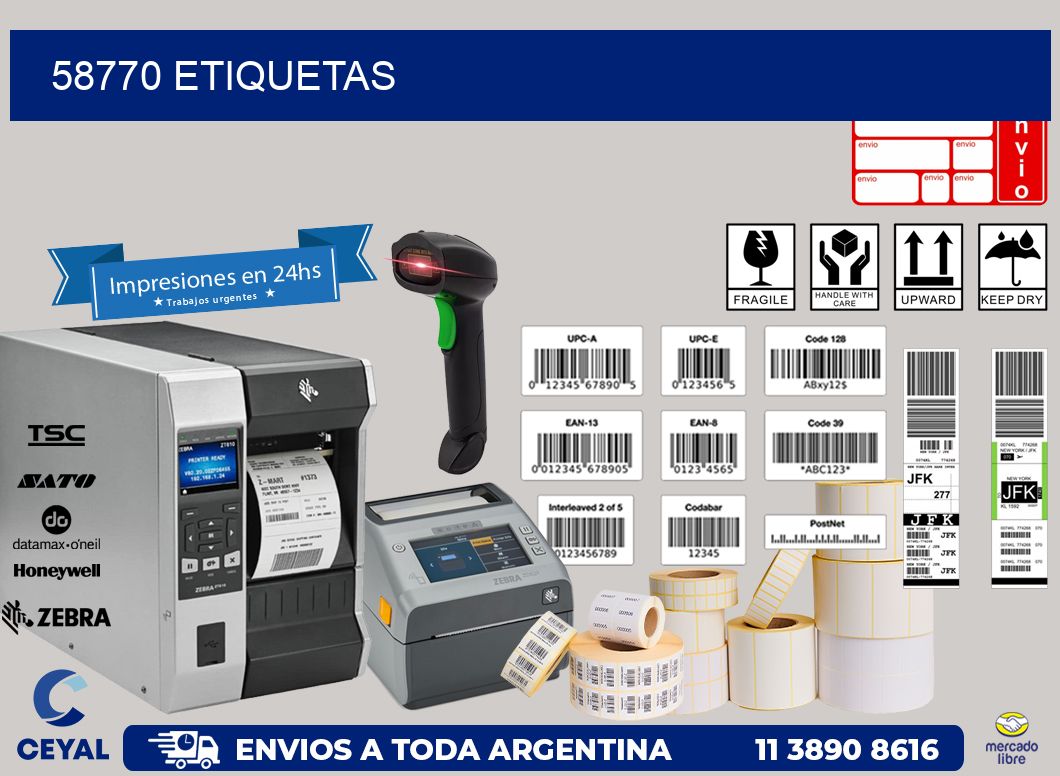 58770 ETIQUETAS
