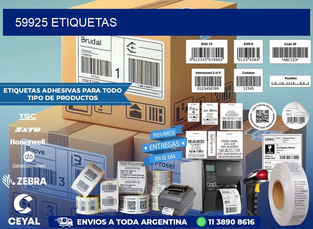 59925 ETIQUETAS