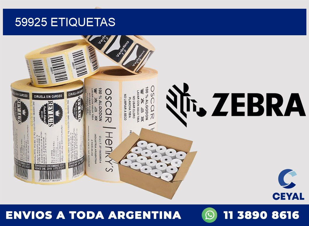 59925 ETIQUETAS