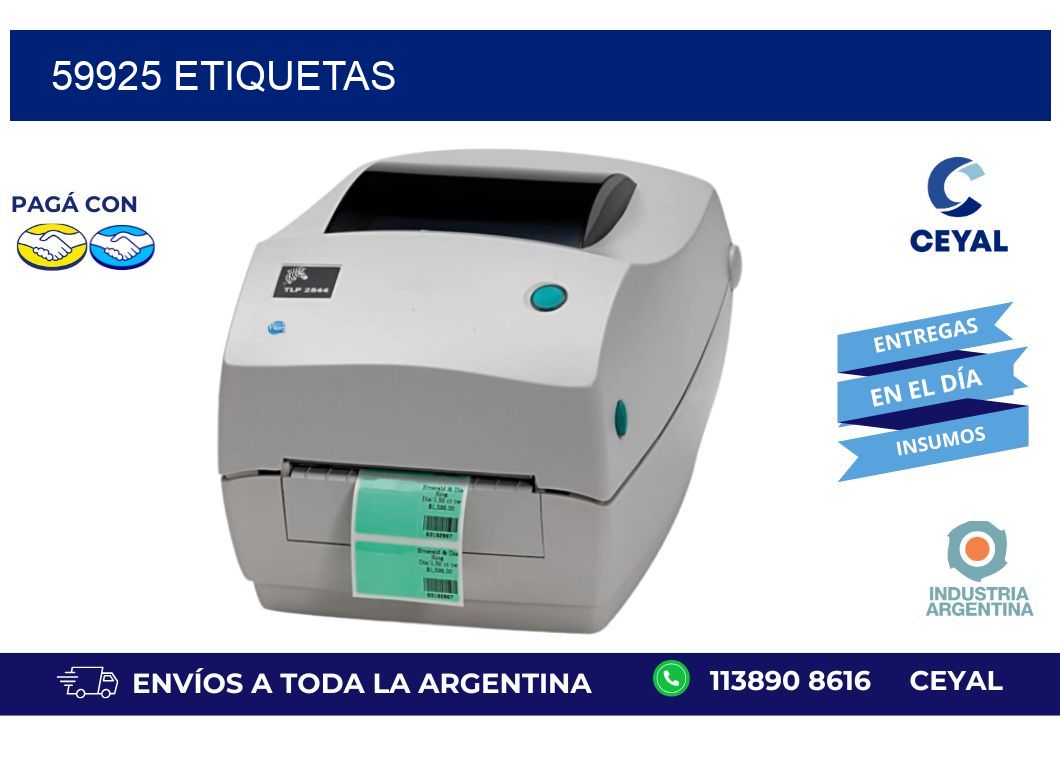 59925 ETIQUETAS