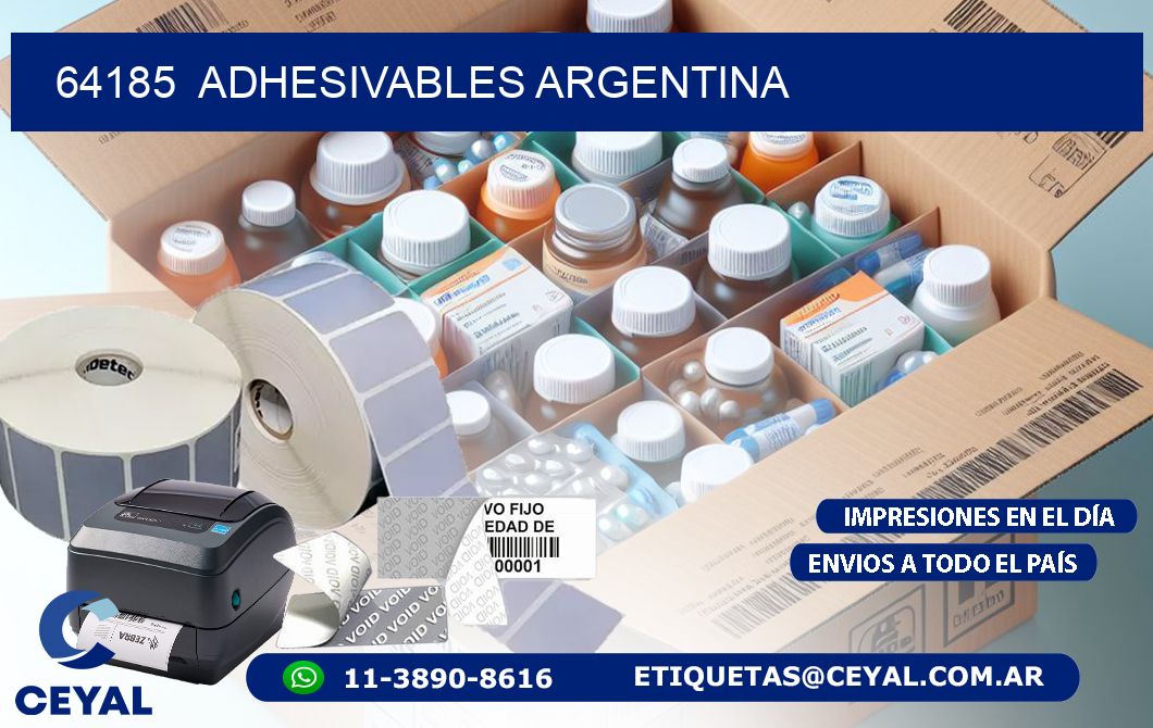 64185  Adhesivables Argentina