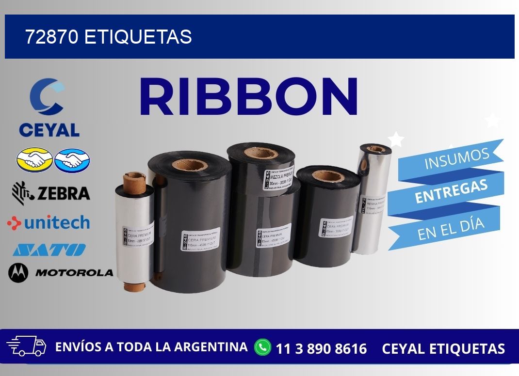 72870 ETIQUETAS