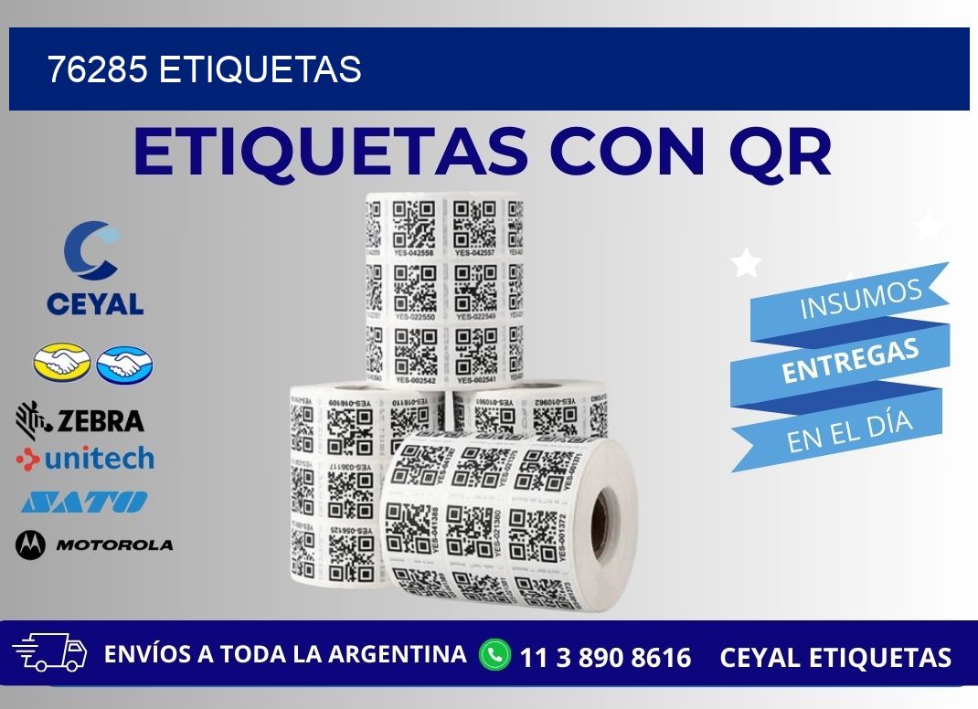 76285 ETIQUETAS