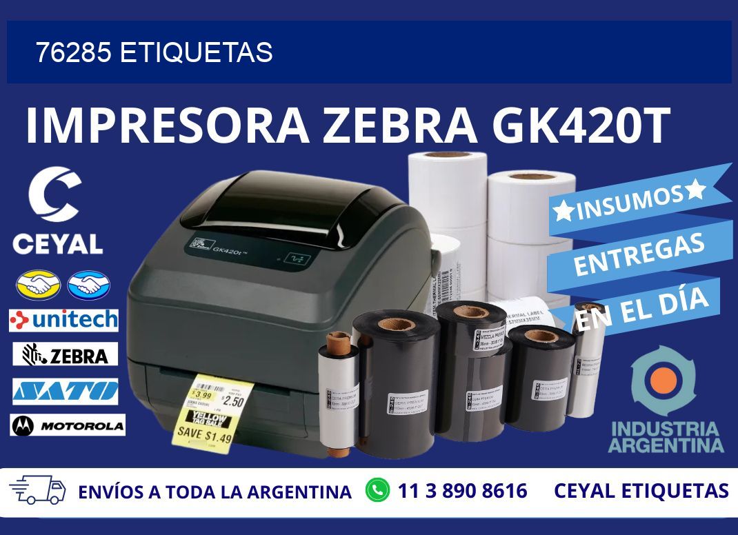76285 ETIQUETAS