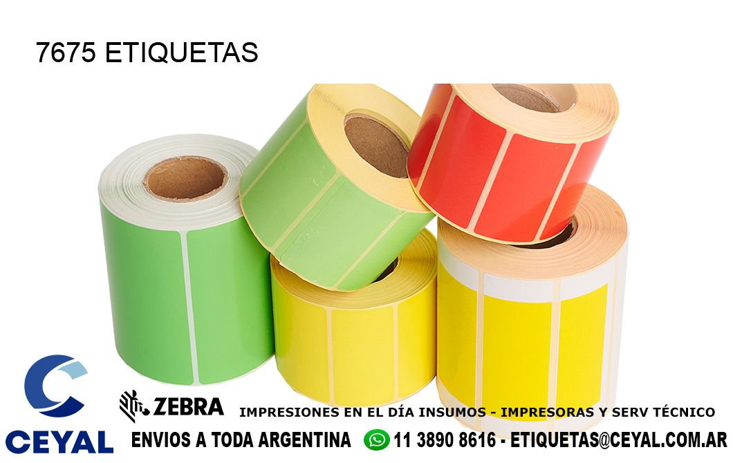 7675 ETIQUETAS
