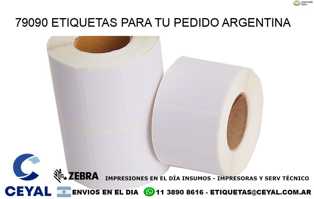 79090 ETIQUETAS PARA TU PEDIDO ARGENTINA