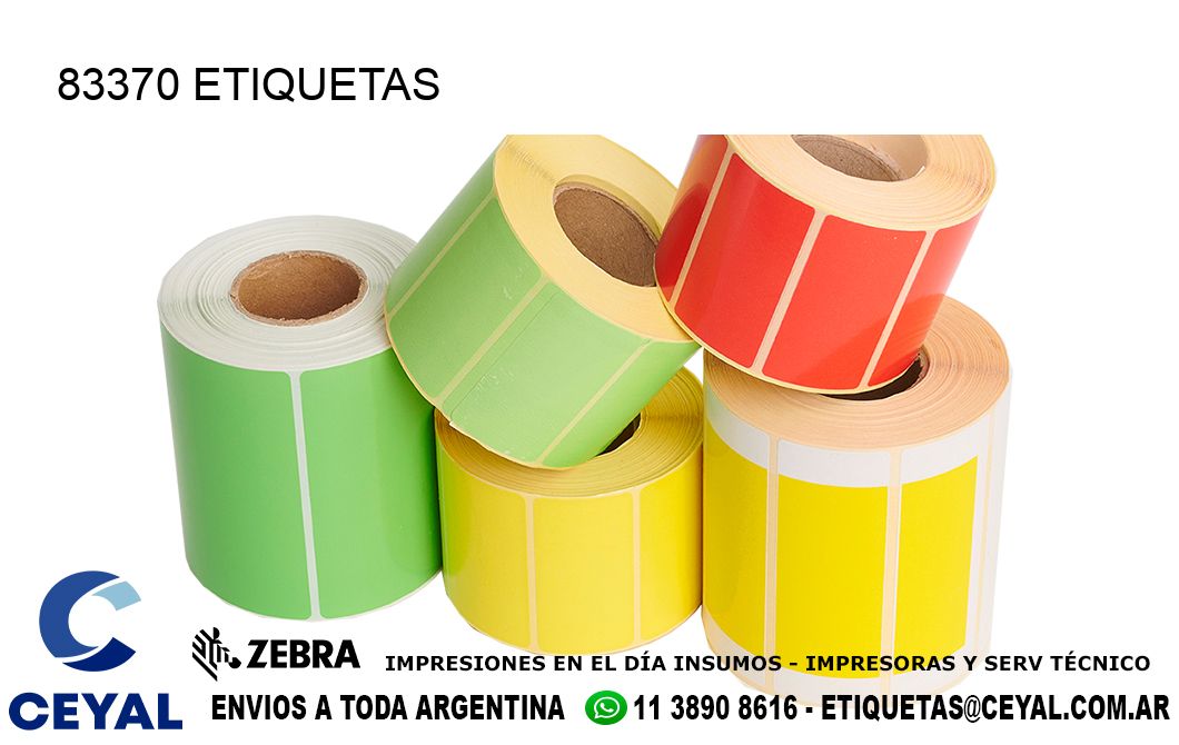 83370 ETIQUETAS