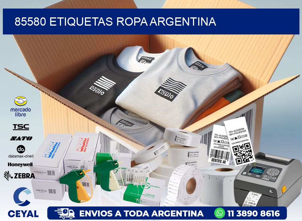 85580 ETIQUETAS ROPA ARGENTINA
