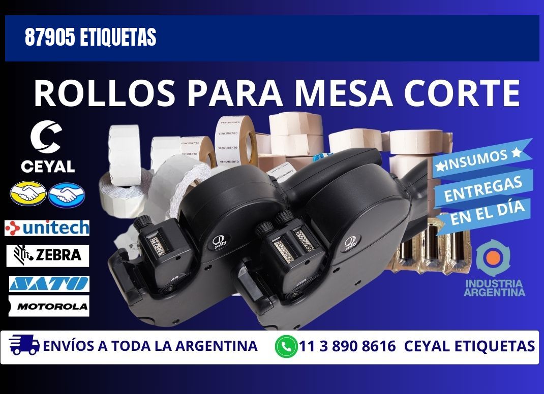87905 ETIQUETAS