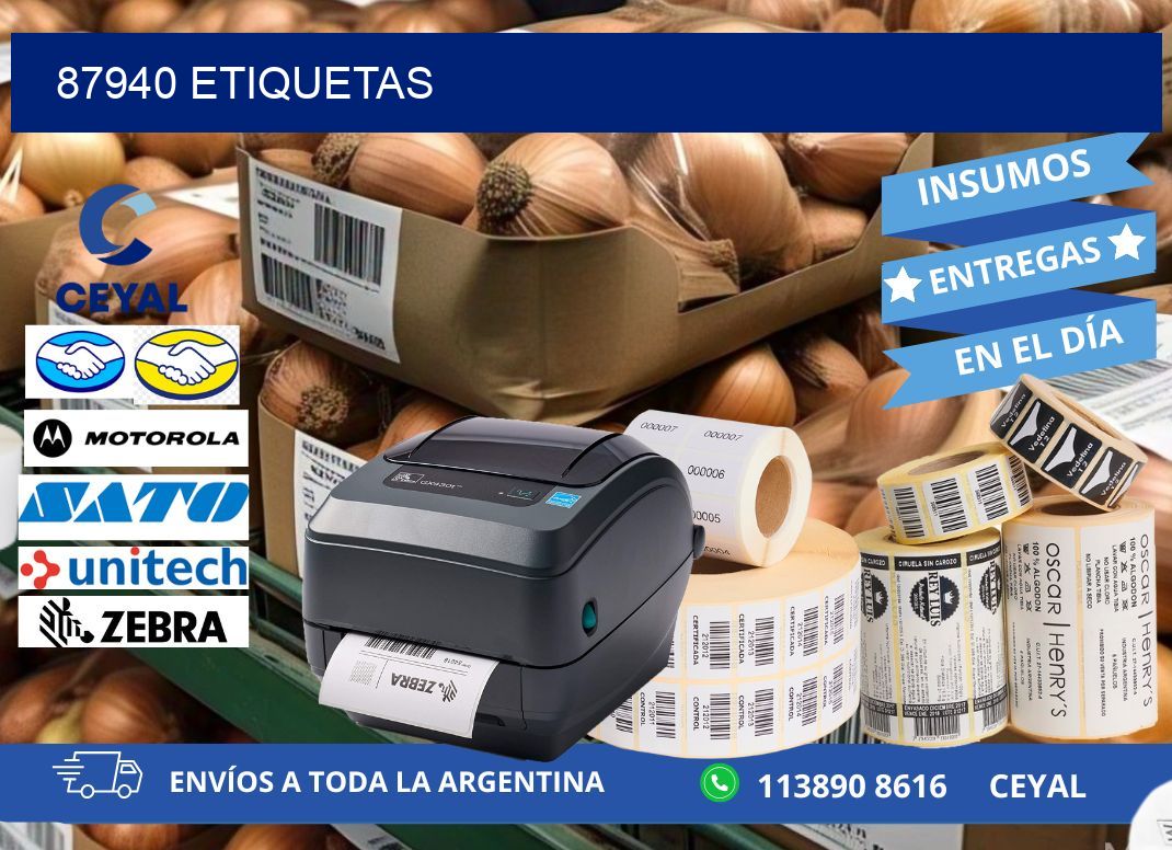87940 ETIQUETAS