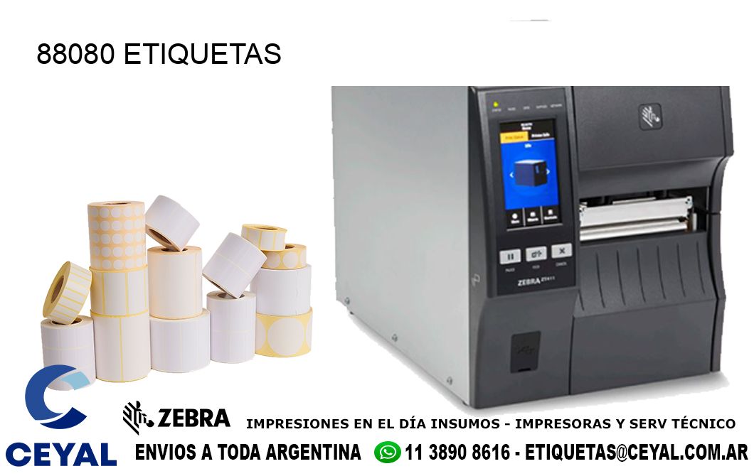 88080 ETIQUETAS