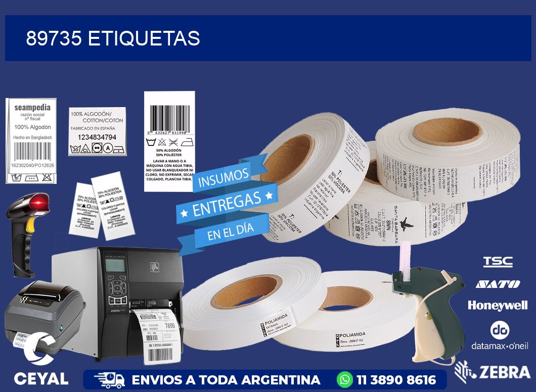 89735 ETIQUETAS