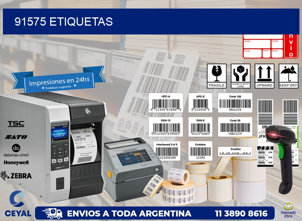 91575 ETIQUETAS