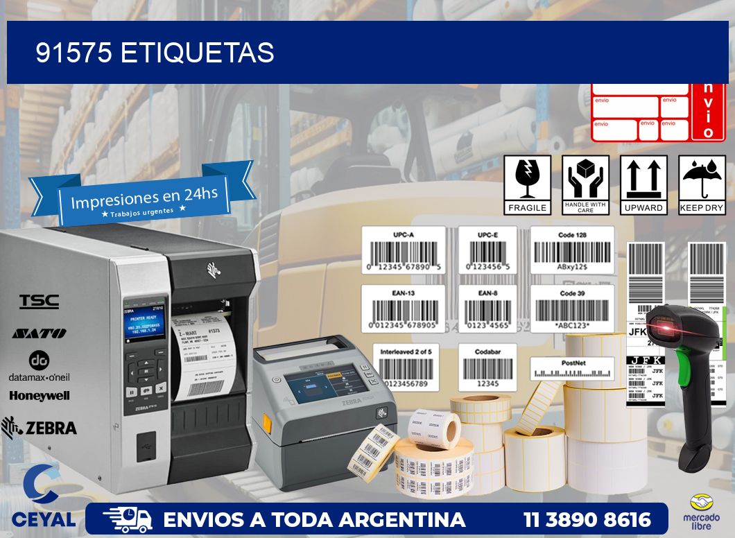 91575 ETIQUETAS