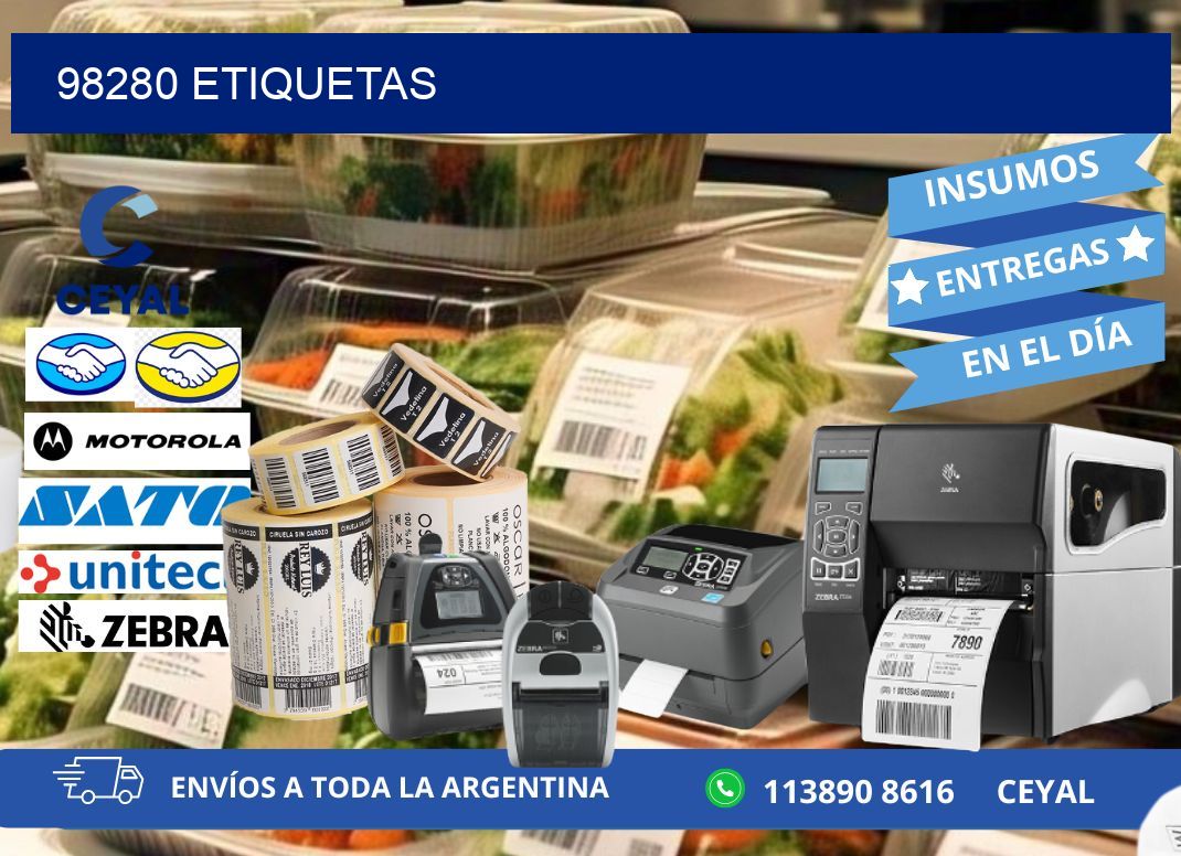 98280 ETIQUETAS
