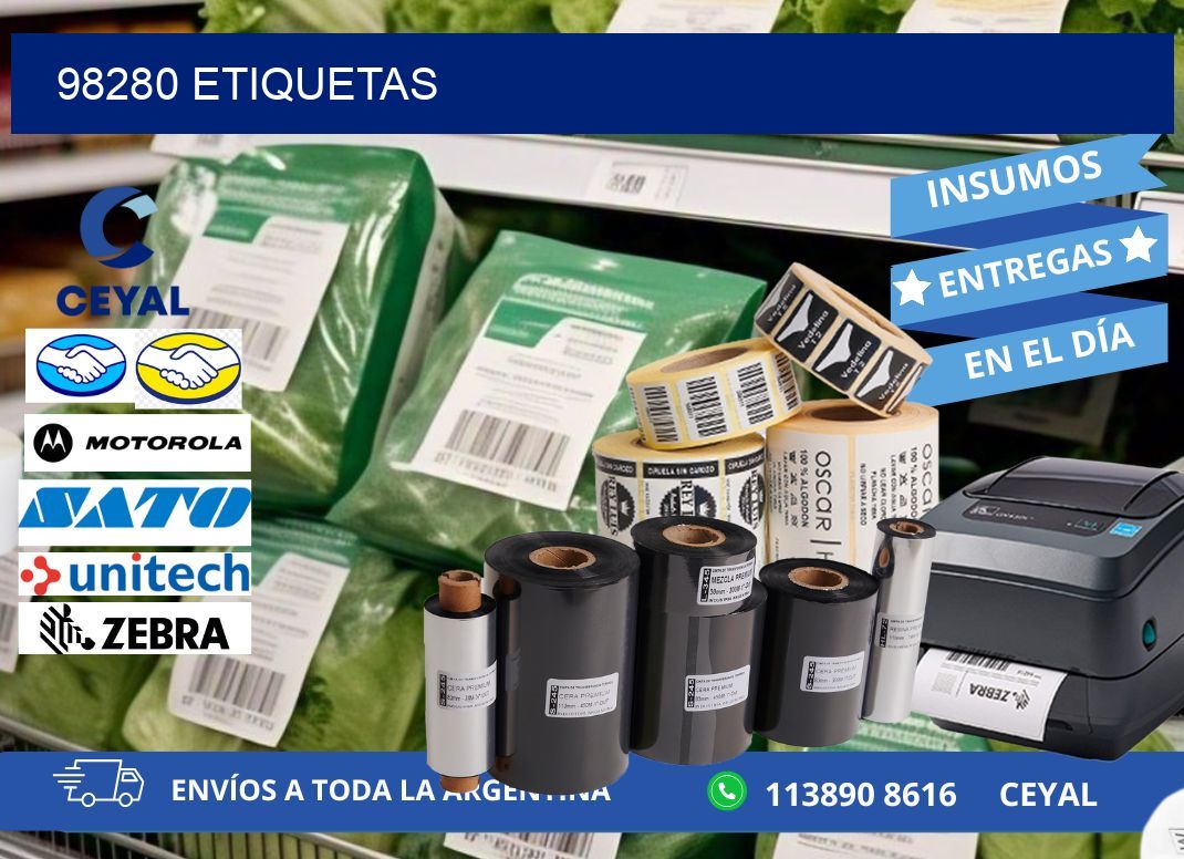 98280 ETIQUETAS