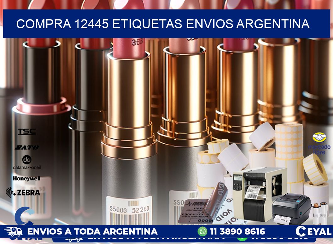 COMPRA 12445 ETIQUETAS ENVIOS ARGENTINA