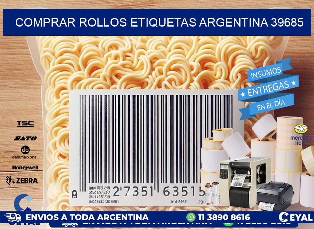 COMPRAR ROLLOS ETIQUETAS ARGENTINA 39685