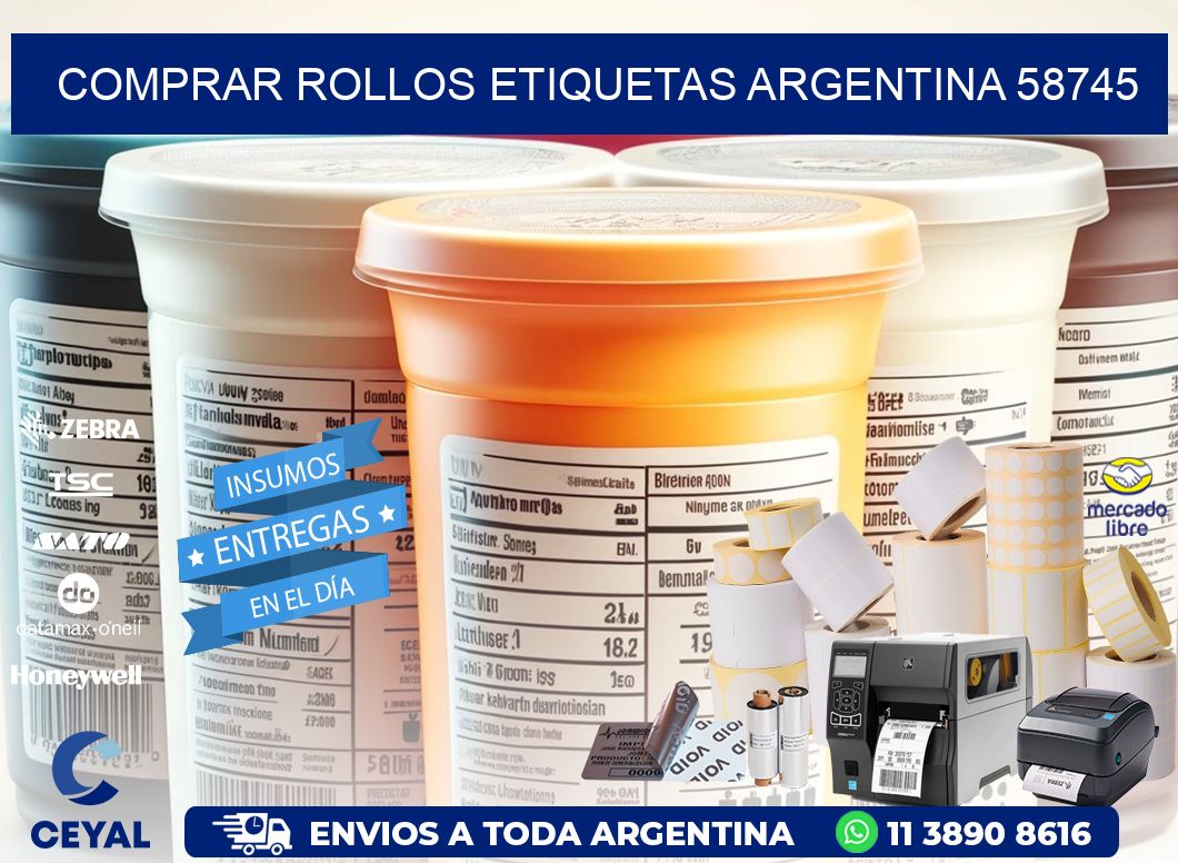 COMPRAR ROLLOS ETIQUETAS ARGENTINA 58745