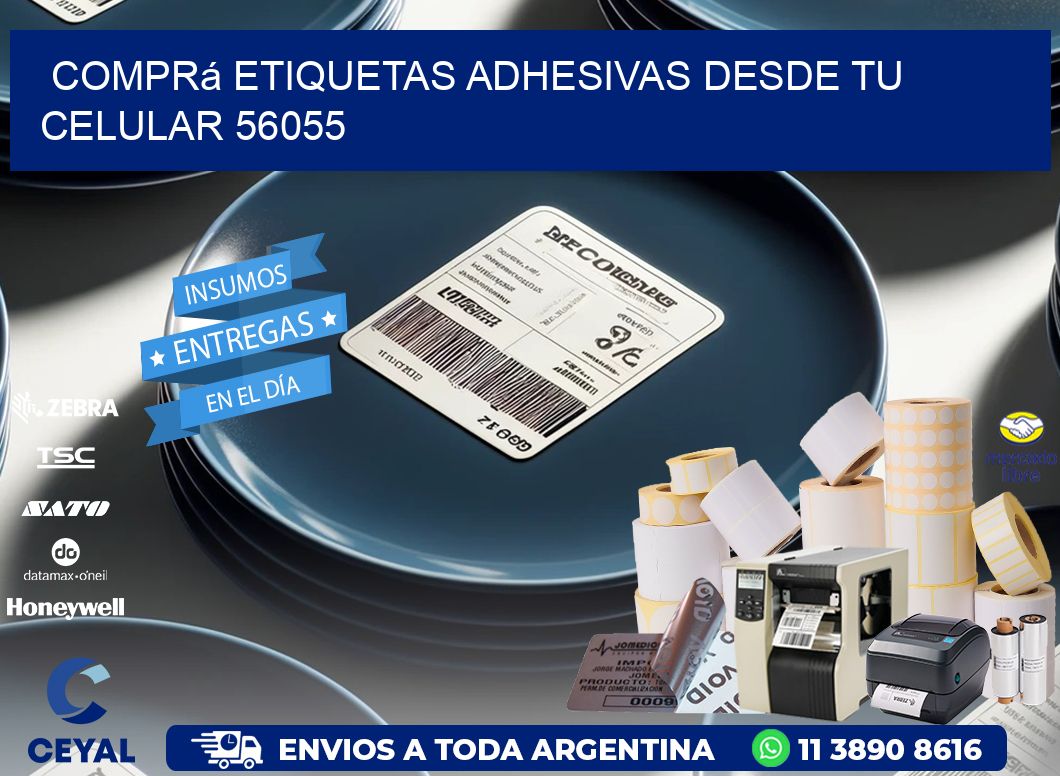 Comprá Etiquetas Adhesivas Desde tu Celular 56055