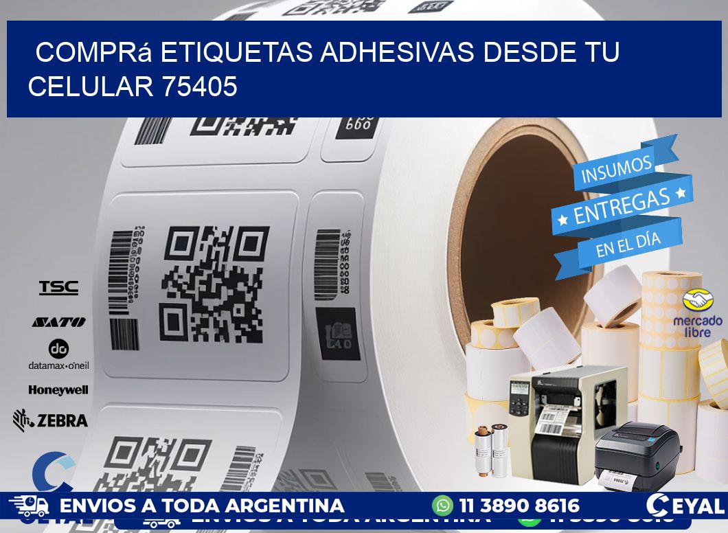 Comprá Etiquetas Adhesivas Desde tu Celular 75405