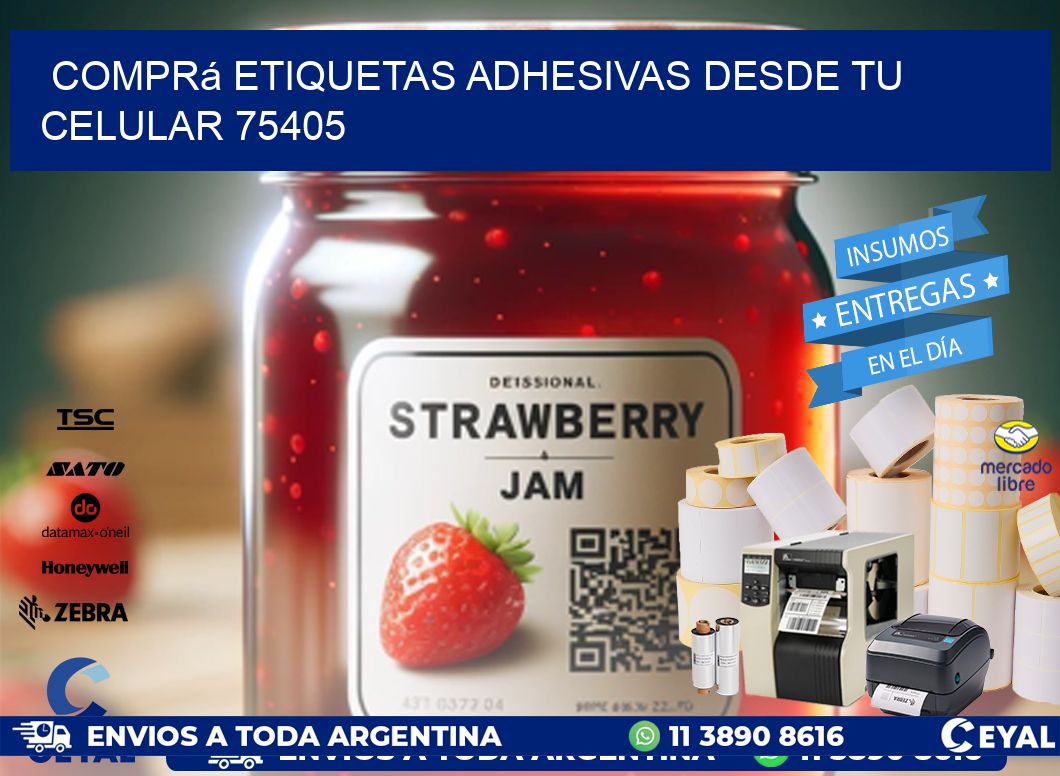 Comprá Etiquetas Adhesivas Desde tu Celular 75405