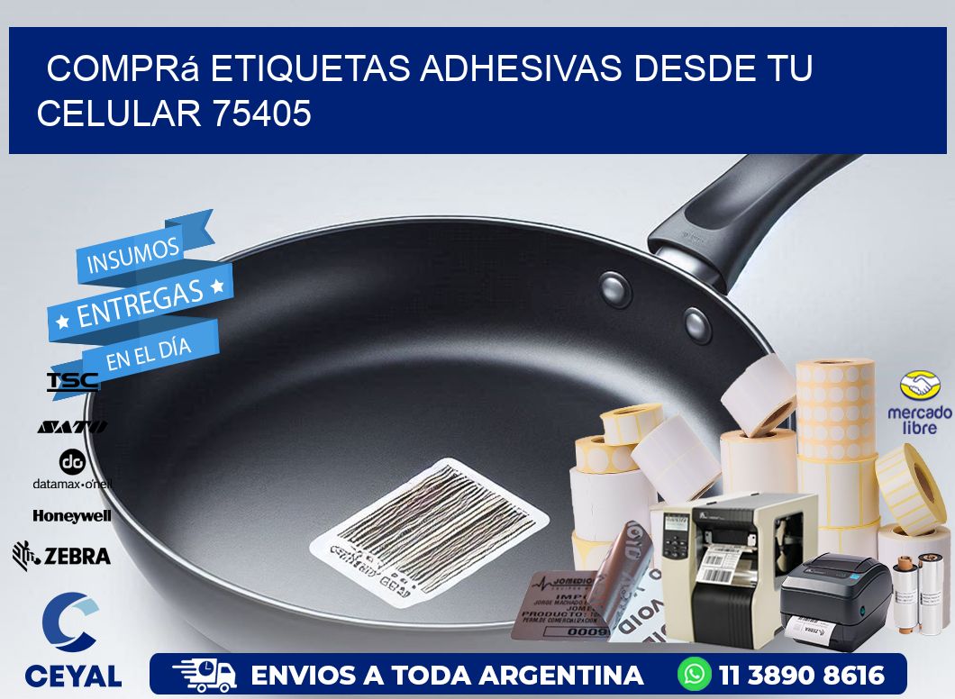 Comprá Etiquetas Adhesivas Desde tu Celular 75405