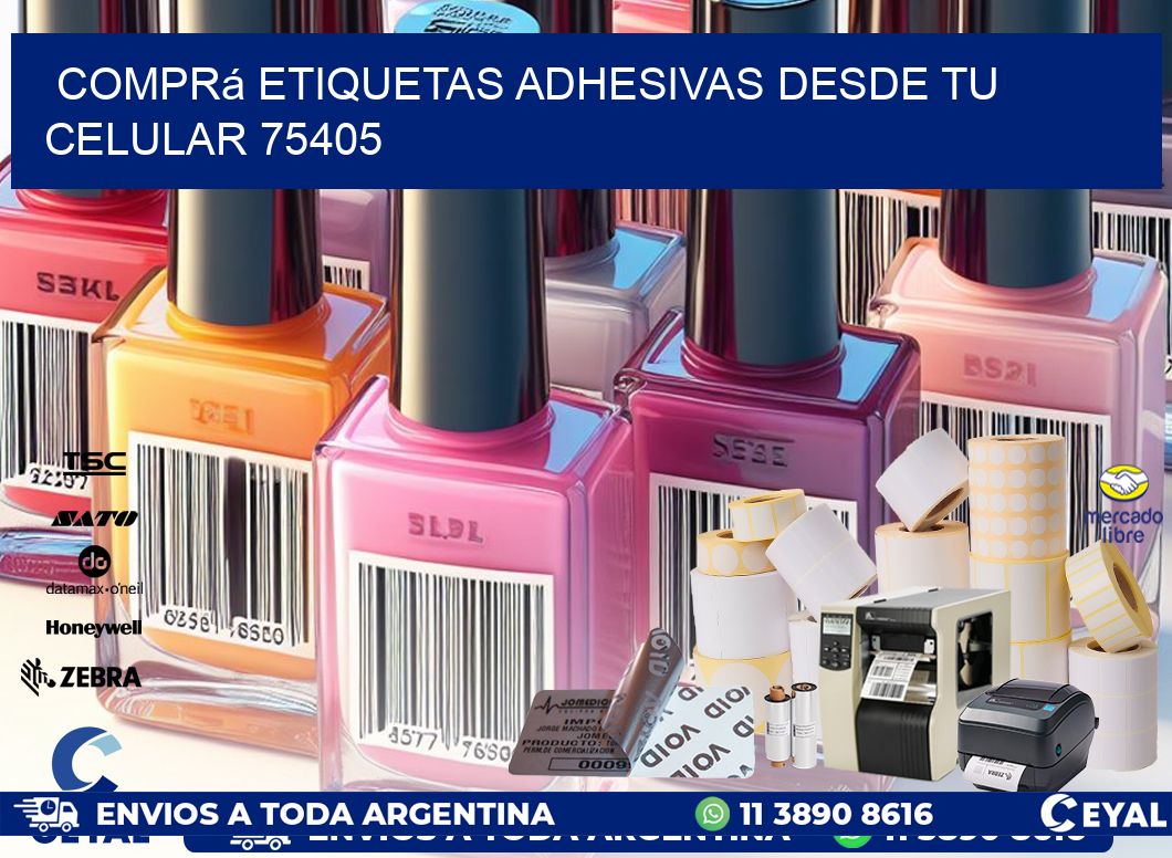 Comprá Etiquetas Adhesivas Desde tu Celular 75405