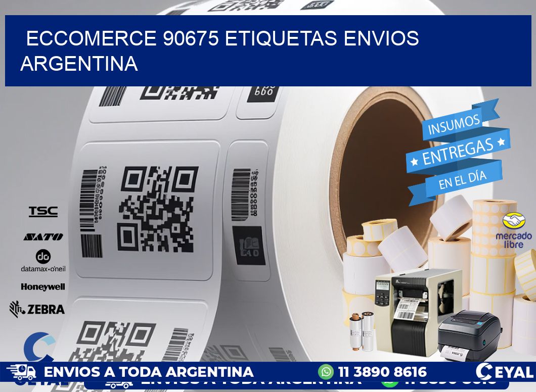 ECCOMERCE 90675 ETIQUETAS ENVIOS ARGENTINA