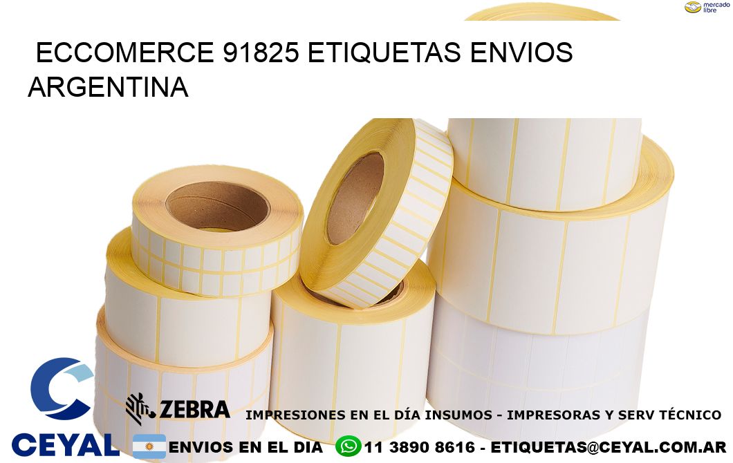 ECCOMERCE 91825 ETIQUETAS ENVIOS ARGENTINA