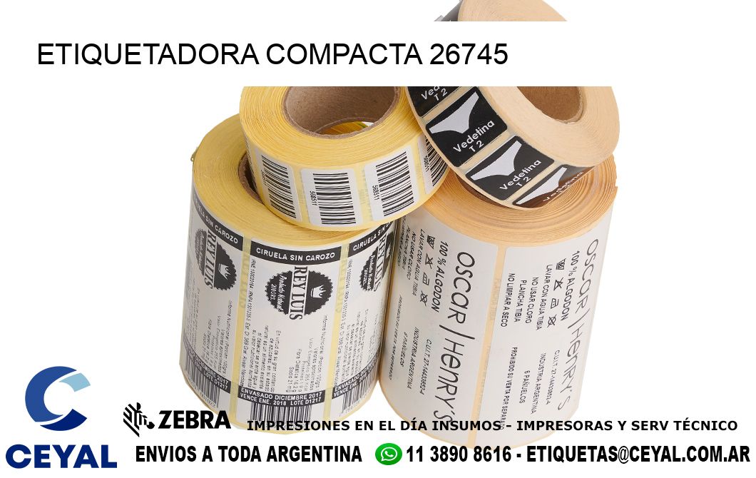 ETIQUETADORA COMPACTA 26745