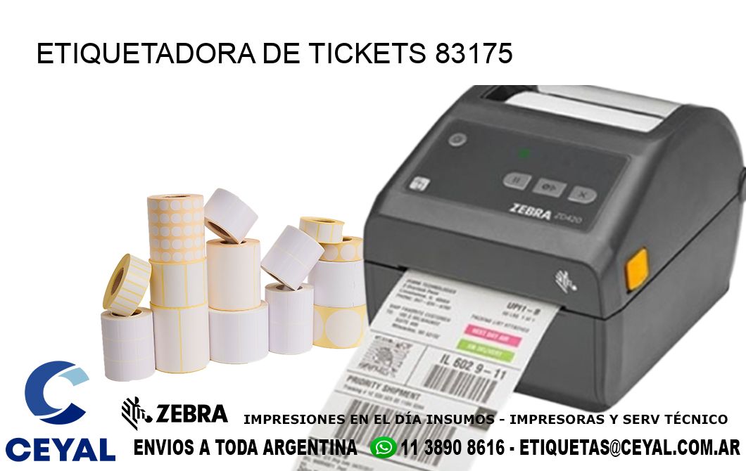 ETIQUETADORA DE TICKETS 83175